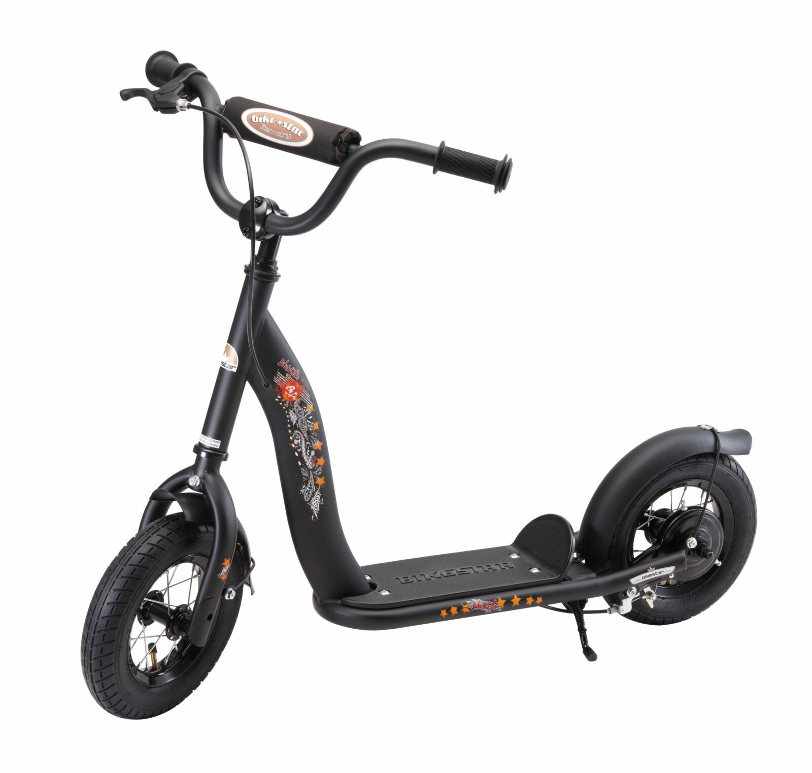 Bikestar Classic, autoped, 10 inch, zwart - Afbeelding 6