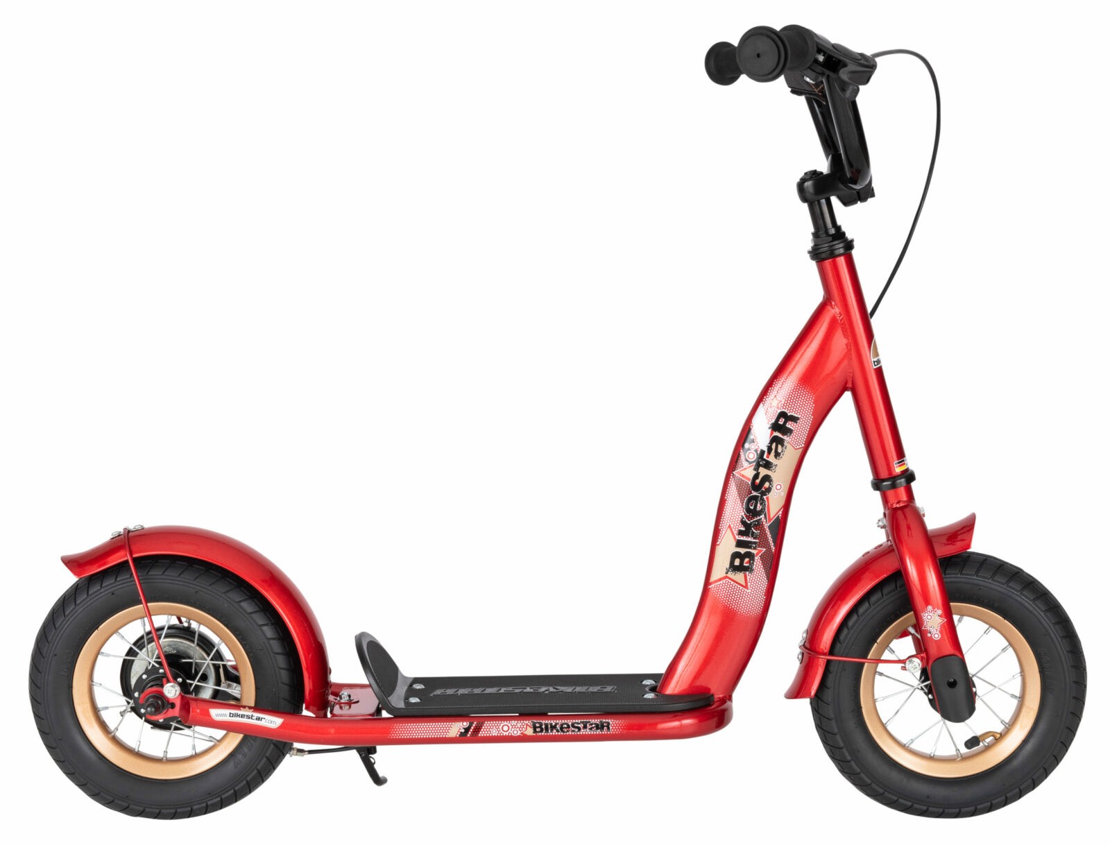 Bikestar Classic, autoped, 10 inch, rood - Afbeelding 2