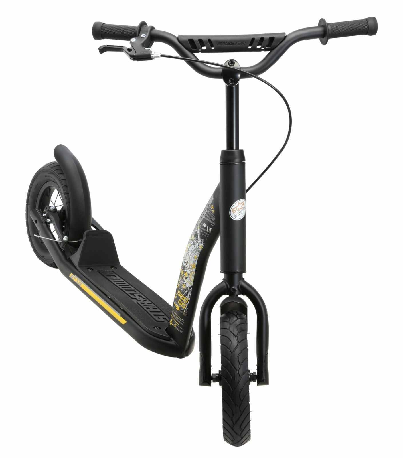 Bikestar autoped New Gen Sport 10 inch zwart - Afbeelding 8