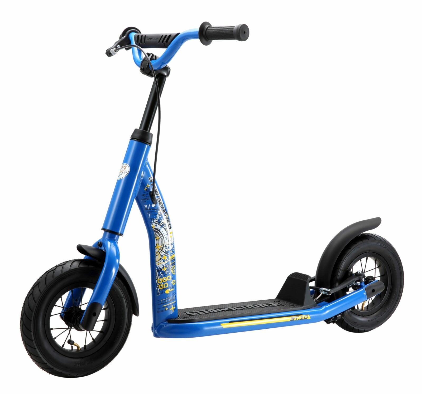 Bikestar autoped New Gen Sport 10 inch blauw - Afbeelding 6