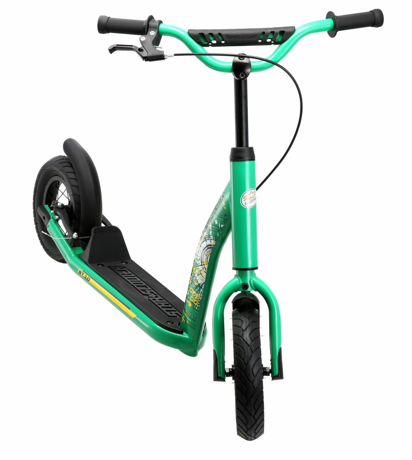 Bikestar autoped New Gen Sport 10 inch groen - Afbeelding 8