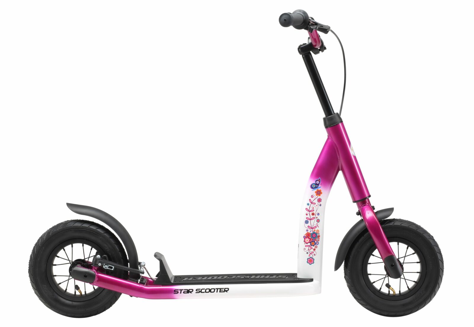 Bikestar autoped New Gen Sport 10 inch roze - Afbeelding 2