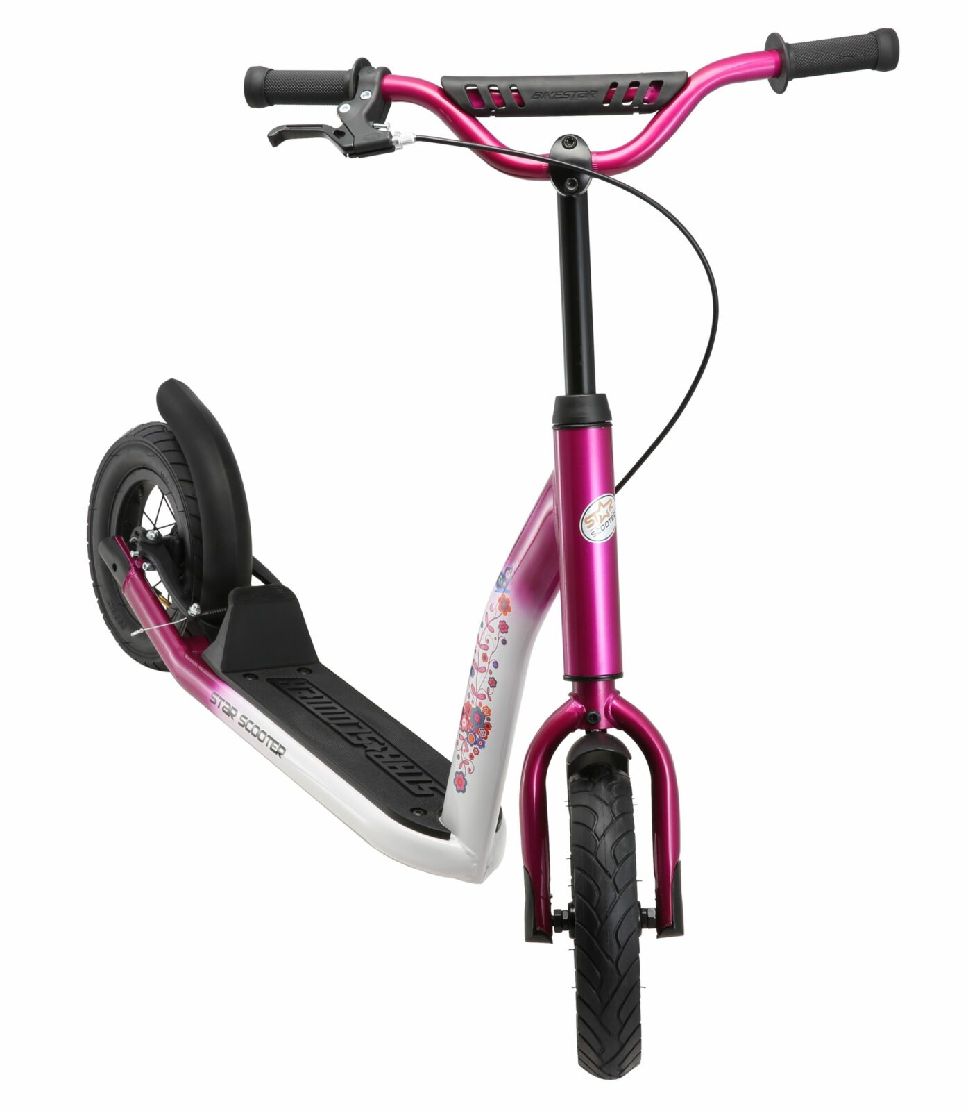 Bikestar autoped New Gen Sport 10 inch roze - Afbeelding 8