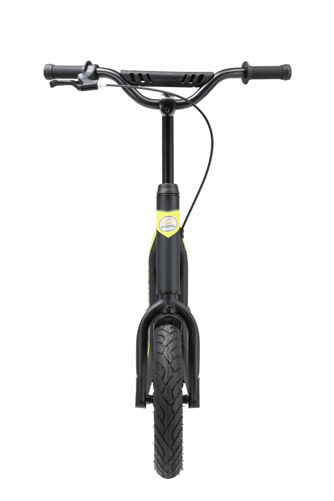 STAR SCOOTER autoped, 12 inch + 10 inch, zwart - Afbeelding 8