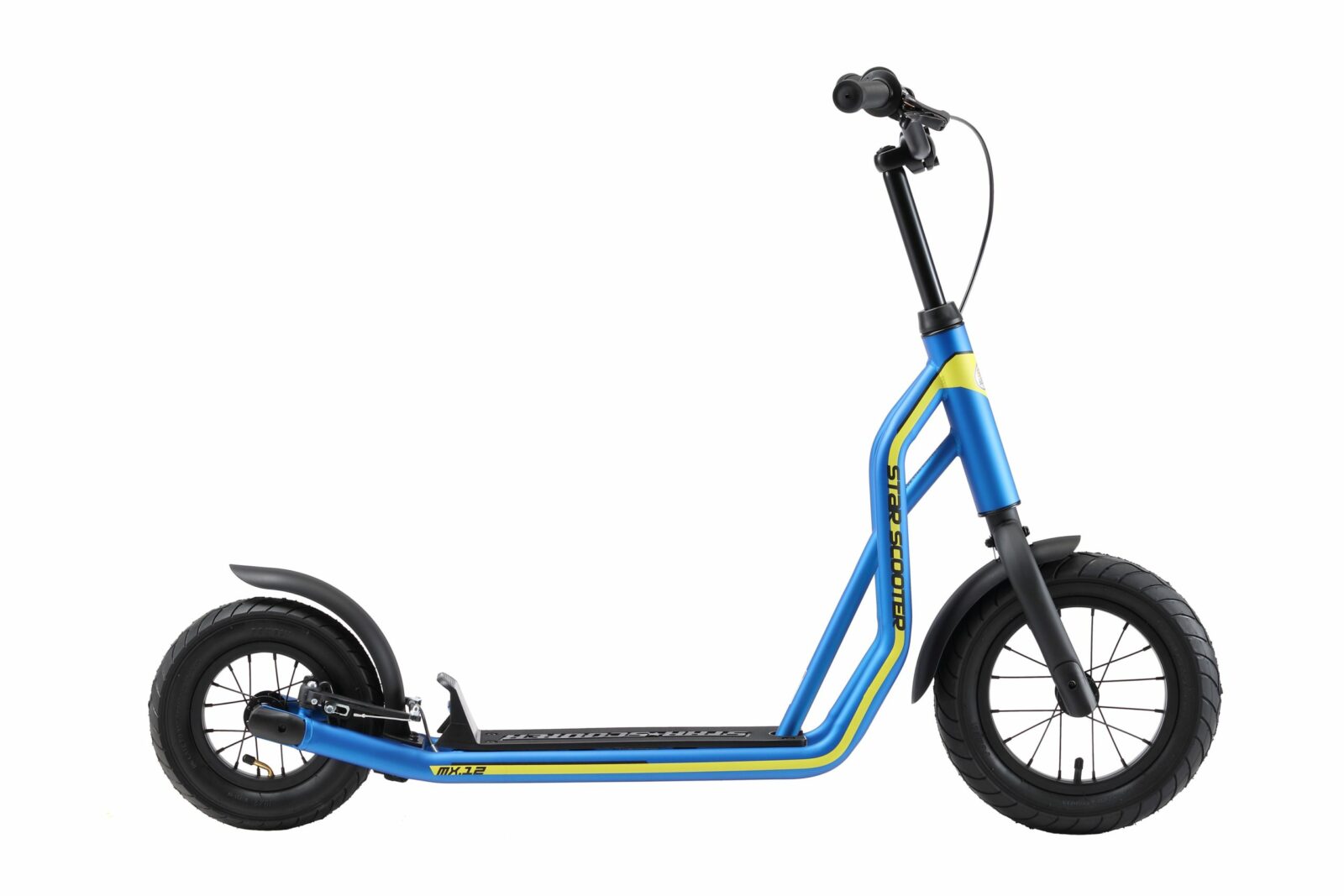 STAR SCOOTER autoped, 12 inch + 10 inch, blauw - Afbeelding 2