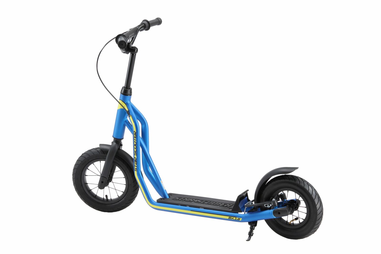 STAR SCOOTER autoped, 12 inch + 10 inch, blauw - Afbeelding 3