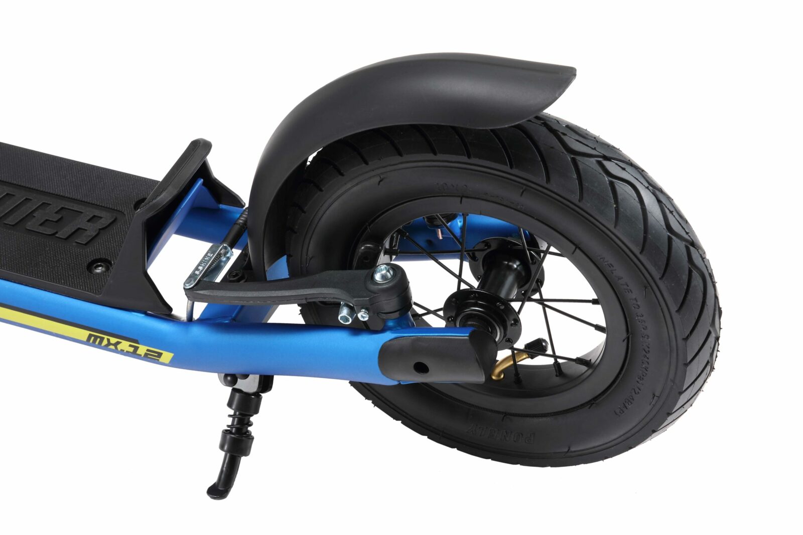 STAR SCOOTER autoped, 12 inch + 10 inch, blauw - Afbeelding 4