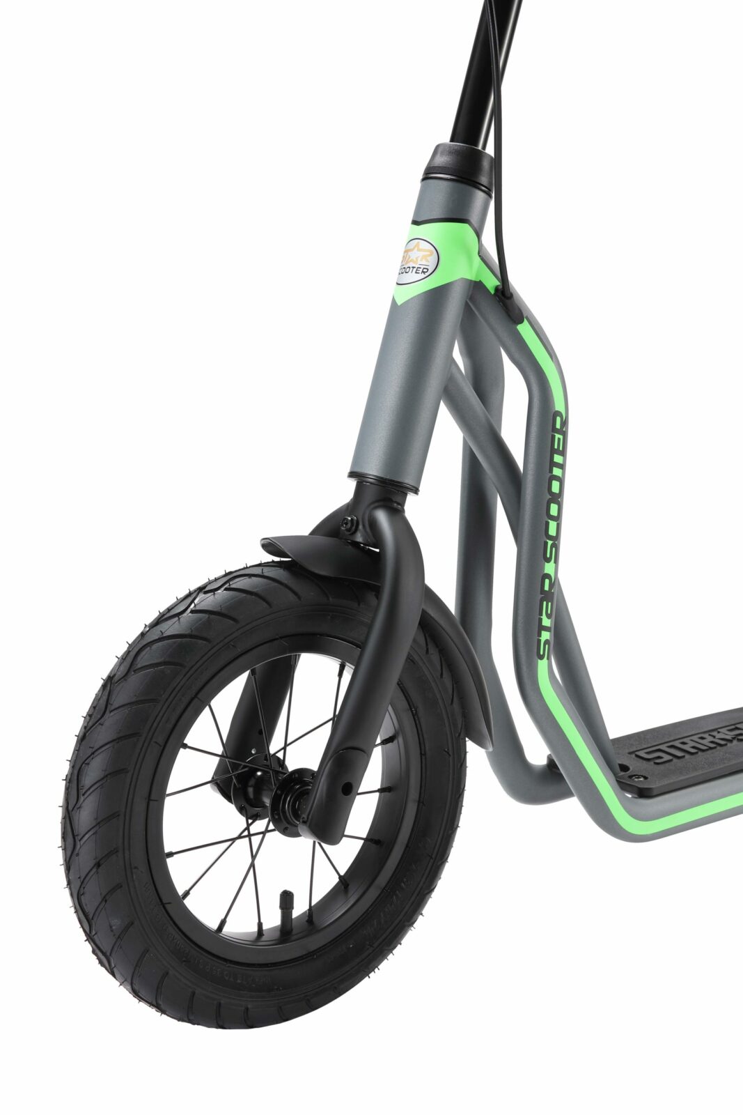 STAR SCOOTER autoped, 12 inch + 10 inch, grijs - Afbeelding 5