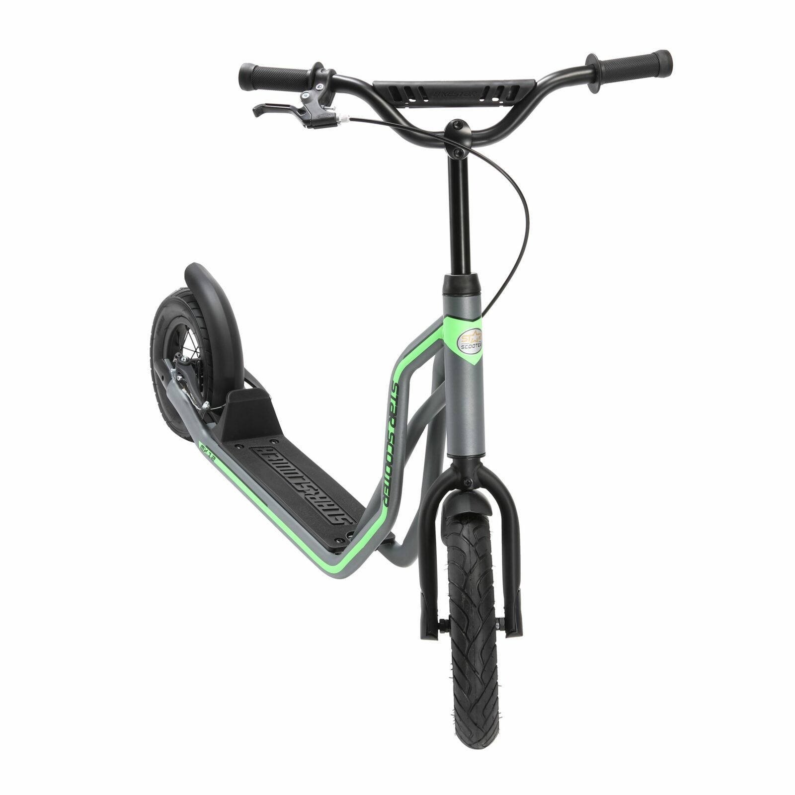 STAR SCOOTER autoped, 12 inch + 10 inch, grijs - Afbeelding 7