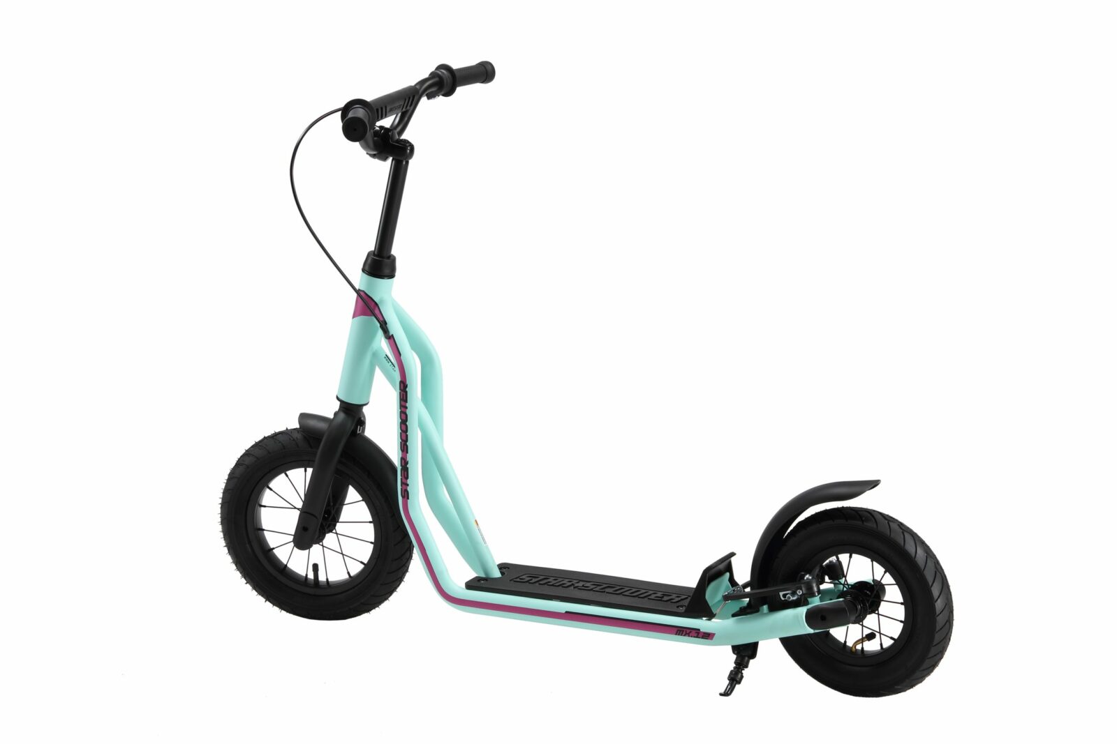 STAR SCOOTER autoped, 12 inch + 10 inch, mint - Afbeelding 3
