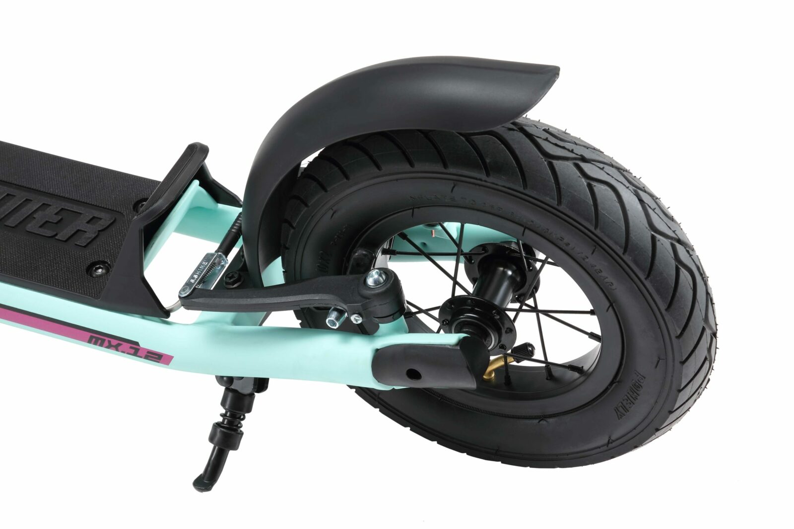 STAR SCOOTER autoped, 12 inch + 10 inch, mint - Afbeelding 4