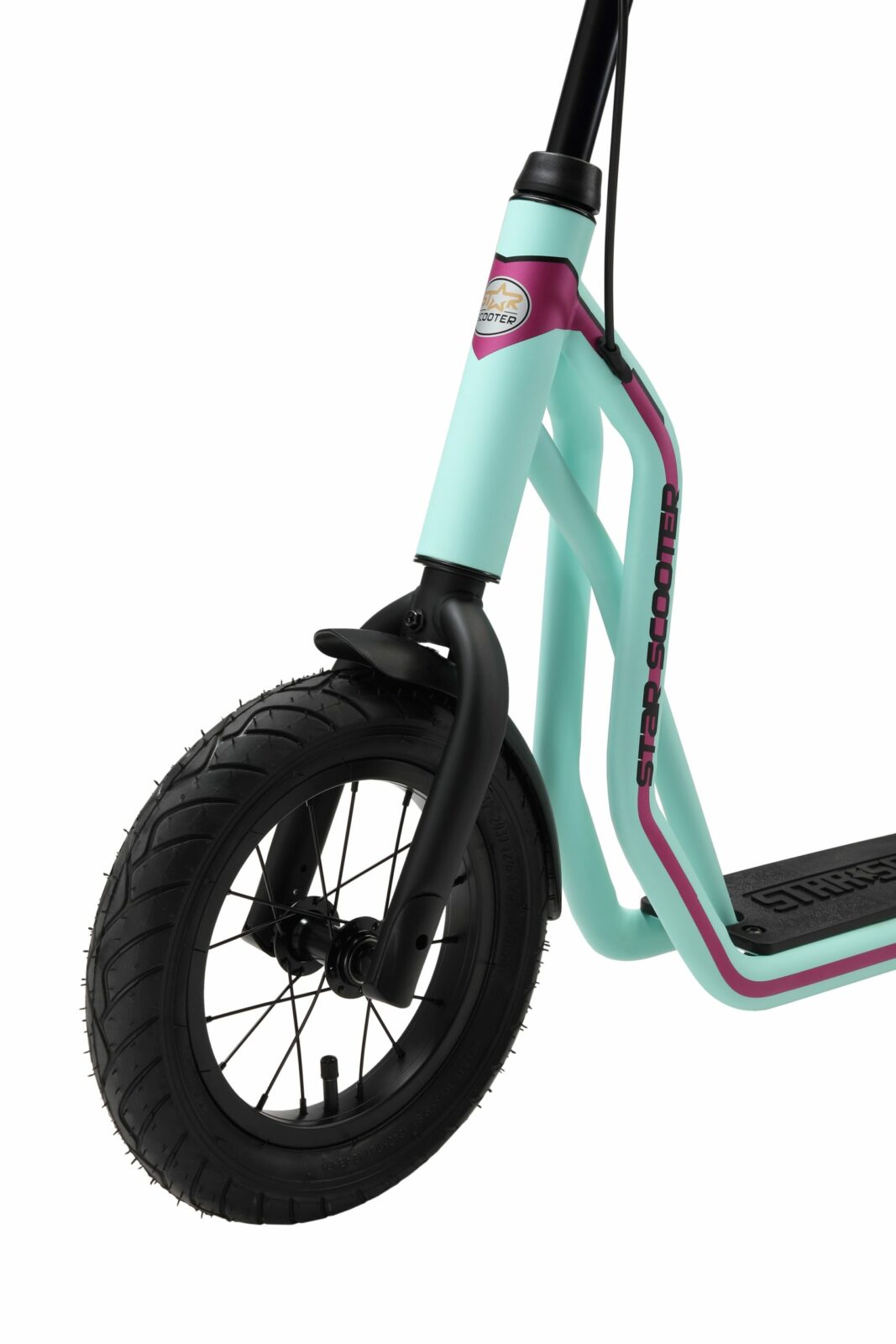 STAR SCOOTER autoped, 12 inch + 10 inch, mint - Afbeelding 5