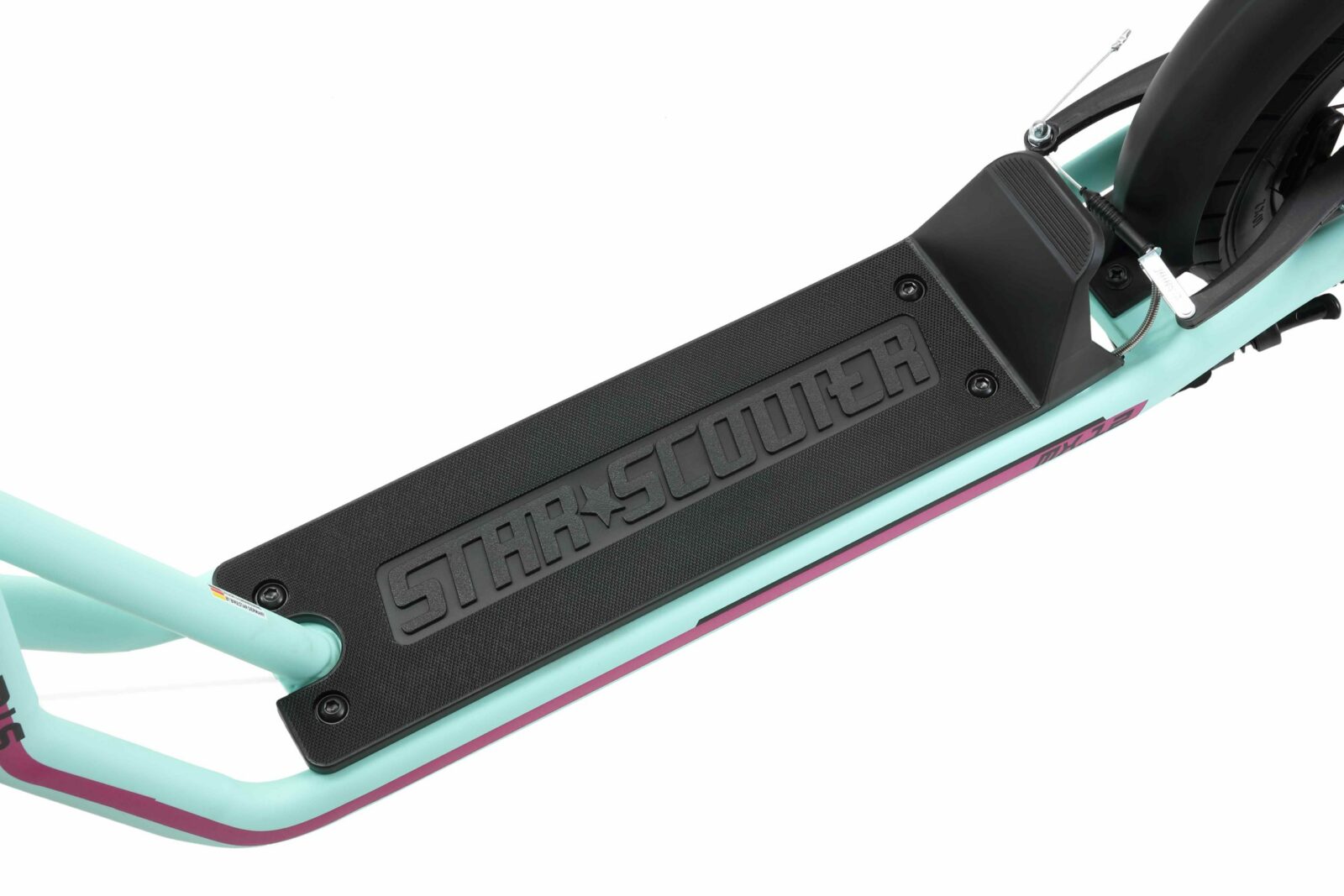 STAR SCOOTER autoped, 12 inch + 10 inch, mint - Afbeelding 6