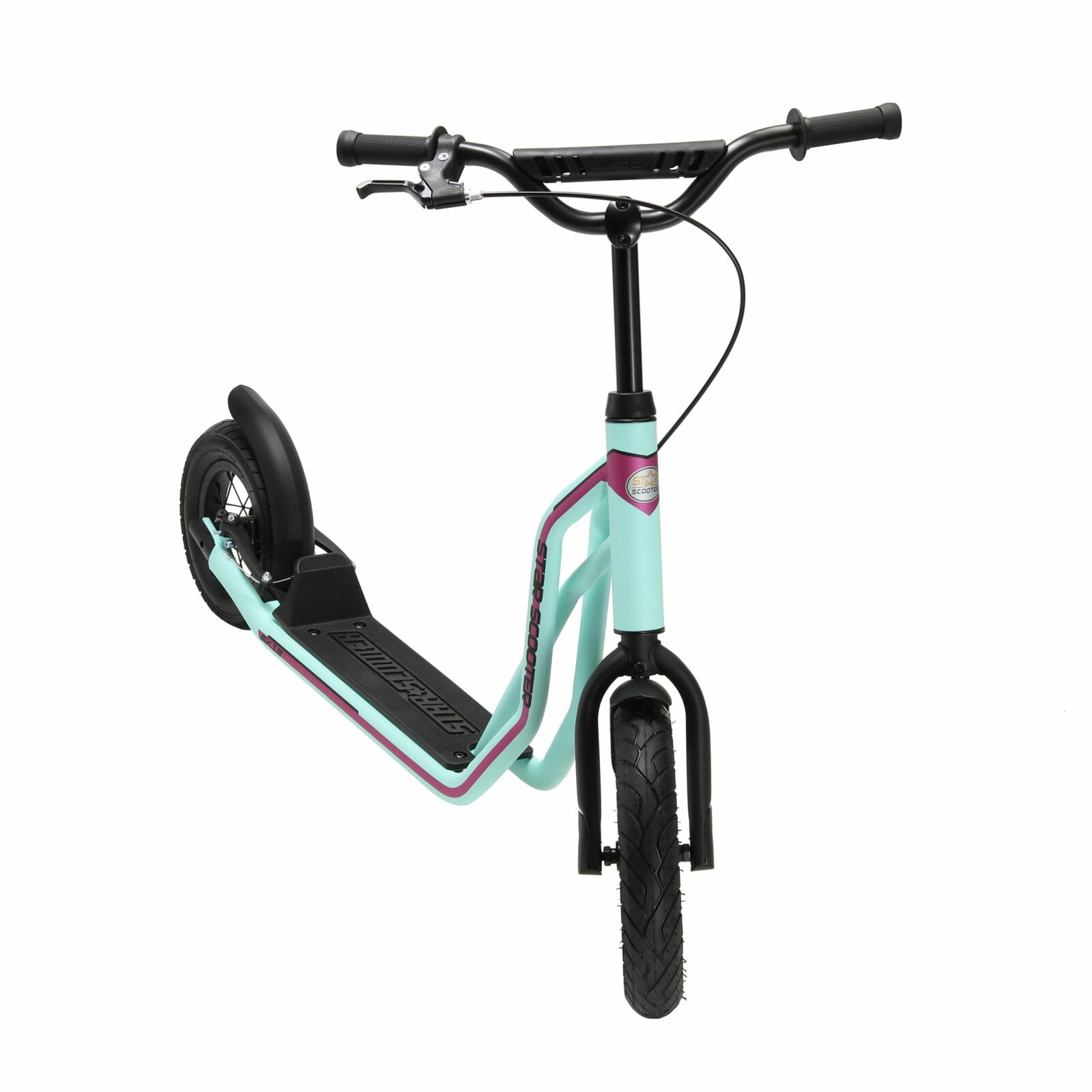 STAR SCOOTER autoped, 12 inch + 10 inch, mint - Afbeelding 7