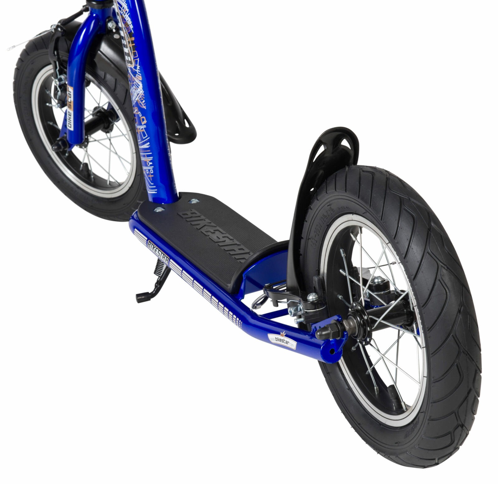 Bikestar autoped, 12 inch, Sport step, blauw - Afbeelding 7