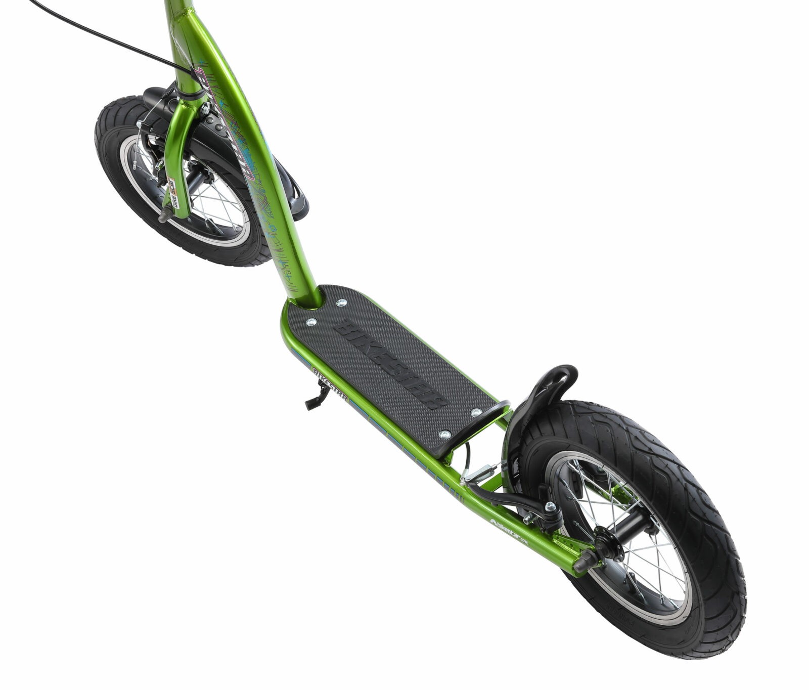 Bikestar autoped, 12 inch, Sport step, groen - Afbeelding 6