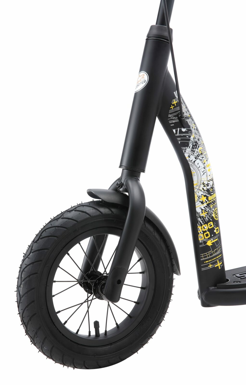 Bikestar autoped New Gen Sport 12 inch zwart - Afbeelding 6