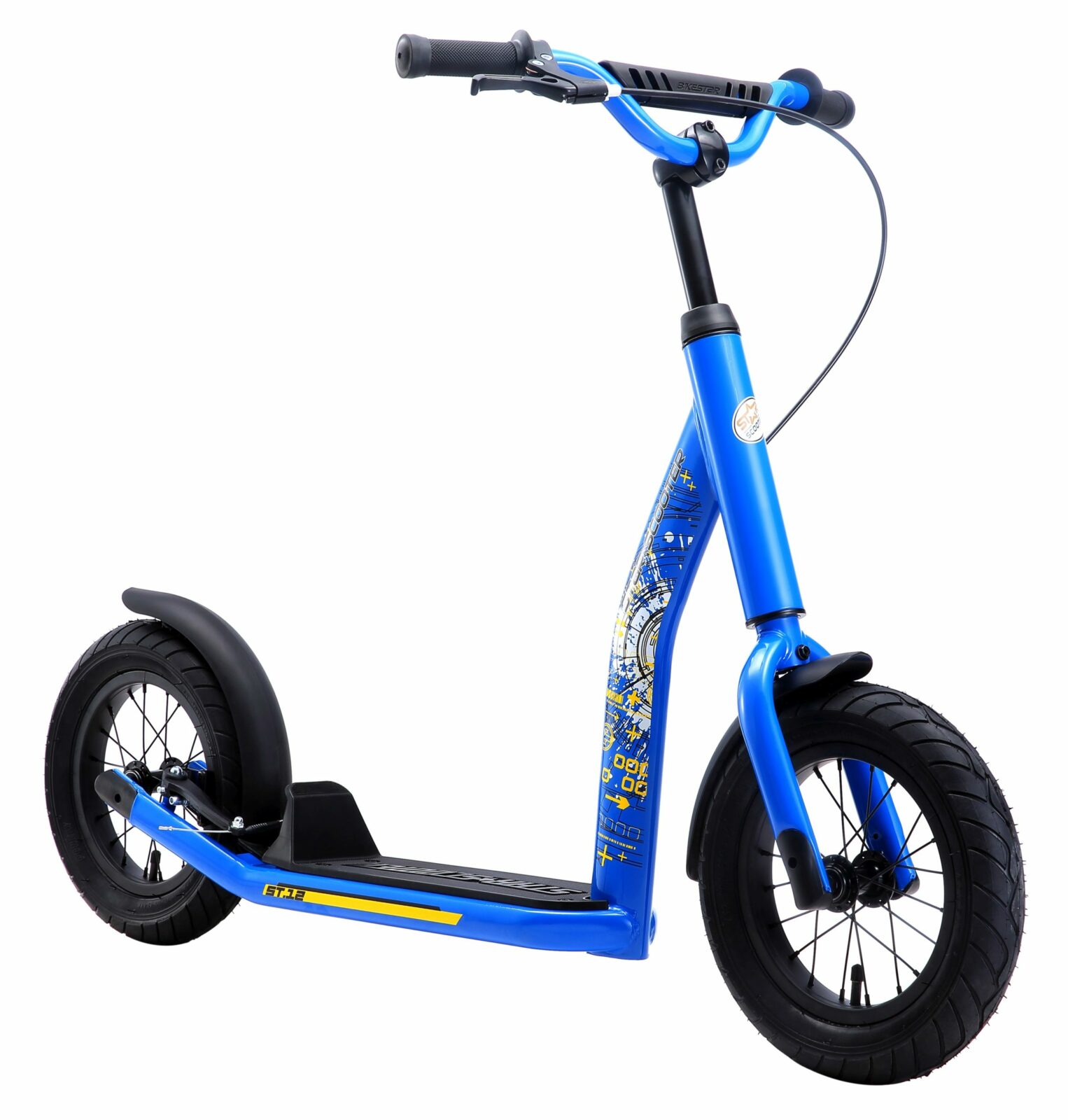 Bikestar autoped New Gen Sport 12 inch blauw