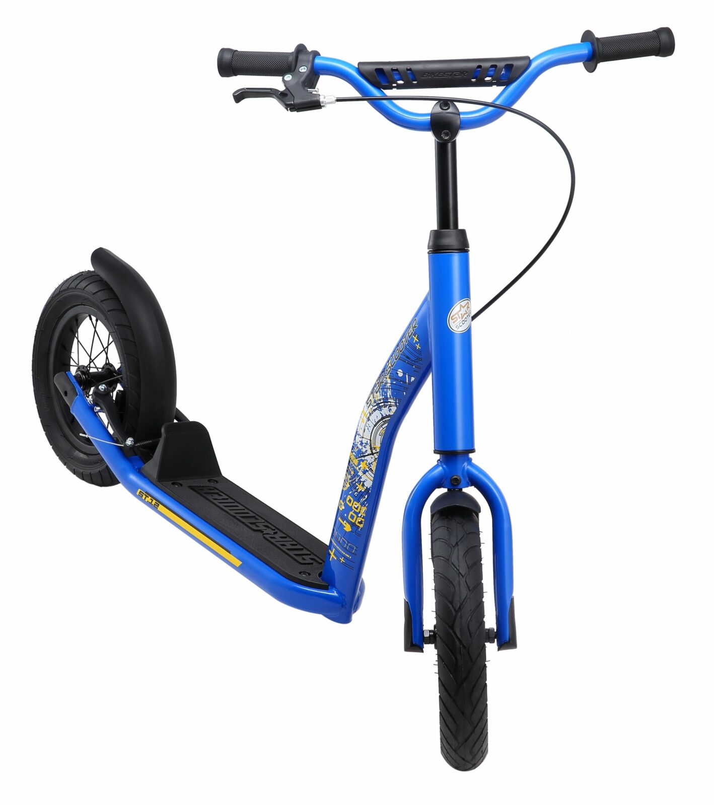 Bikestar autoped New Gen Sport 12 inch blauw - Afbeelding 9