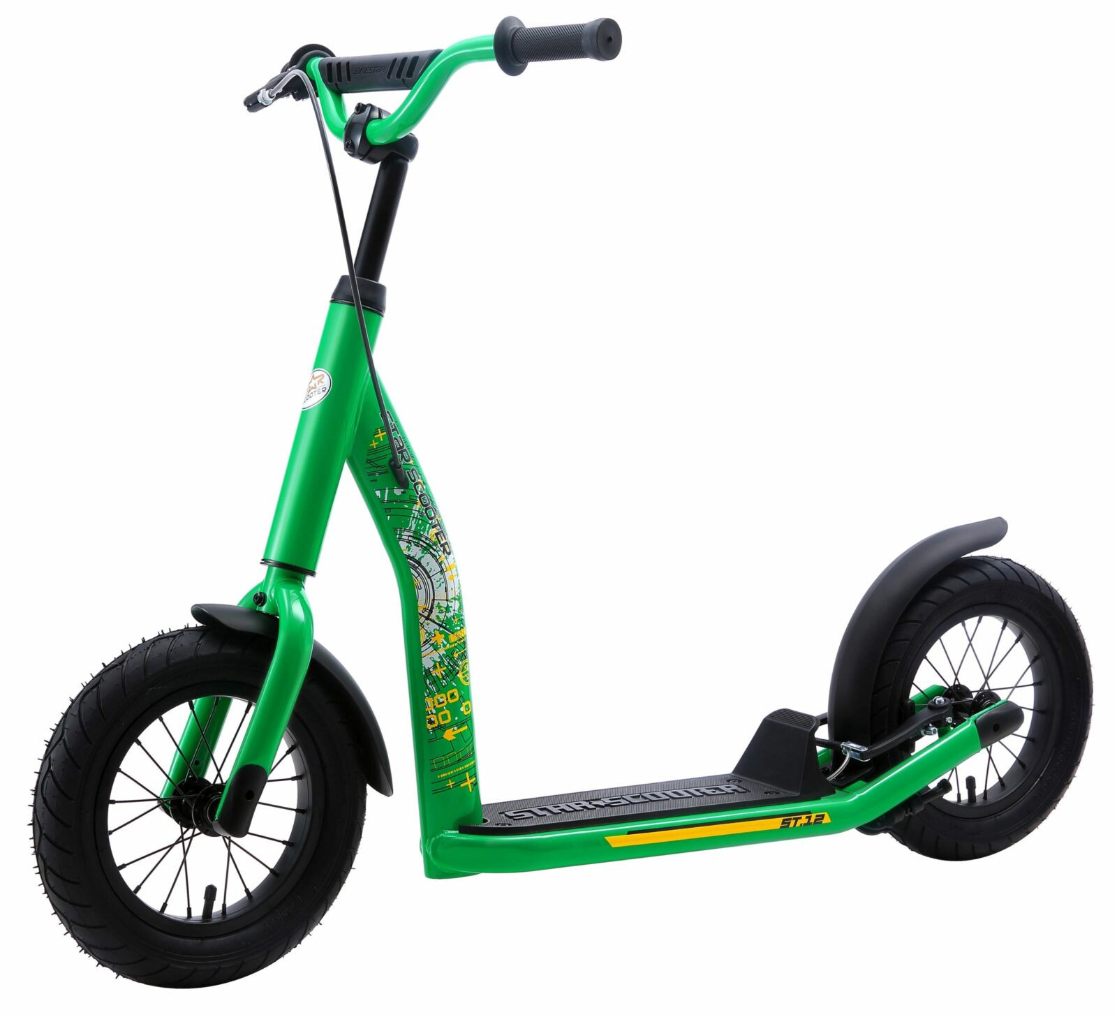 Bikestar autoped New Gen Sport 12 inch groen - Afbeelding 5