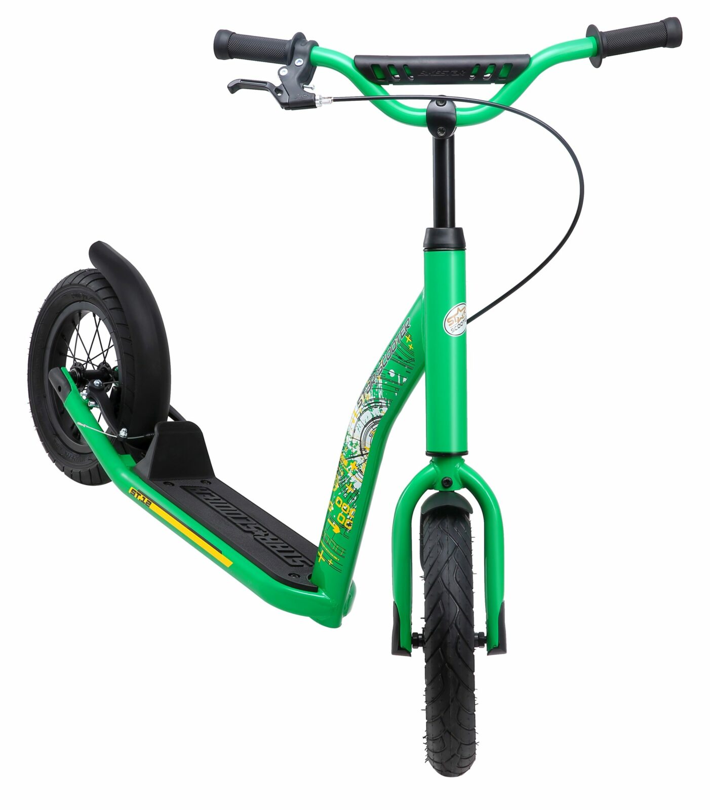 Bikestar autoped New Gen Sport 12 inch groen - Afbeelding 9