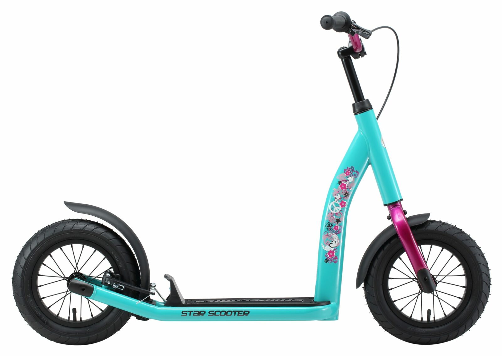 Bikestar autoped New Gen Sport 12 inch mint - Afbeelding 2