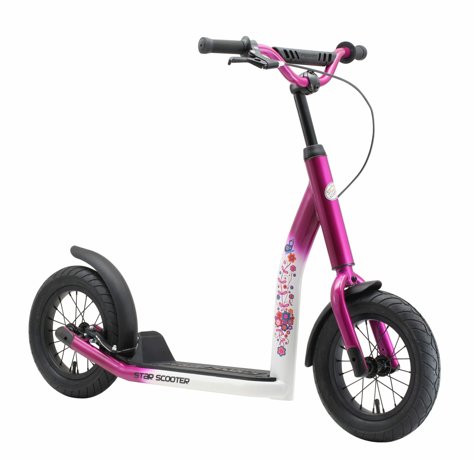 Bikestar autoped New Gen Sport 12 inch roze