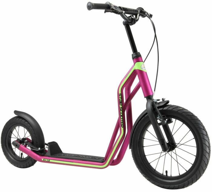 STAR SCOOTER autoped 16 inch + 12 inch, paars