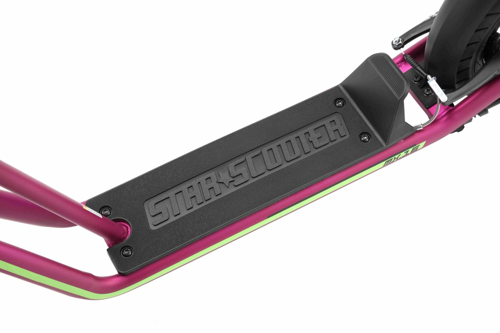 STAR SCOOTER autoped 16 inch + 12 inch, paars - Afbeelding 6