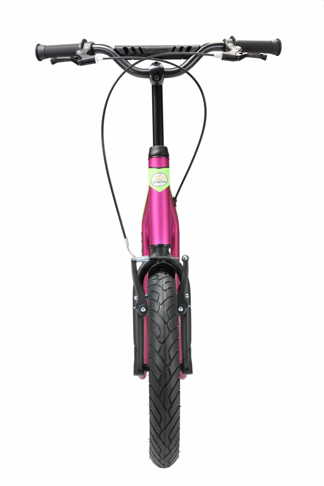 STAR SCOOTER autoped 16 inch + 12 inch, paars - Afbeelding 8