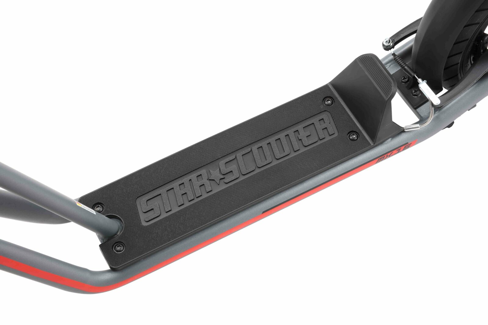 STAR SCOOTER autoped 16 inch + 12 inch, grijs - Afbeelding 6