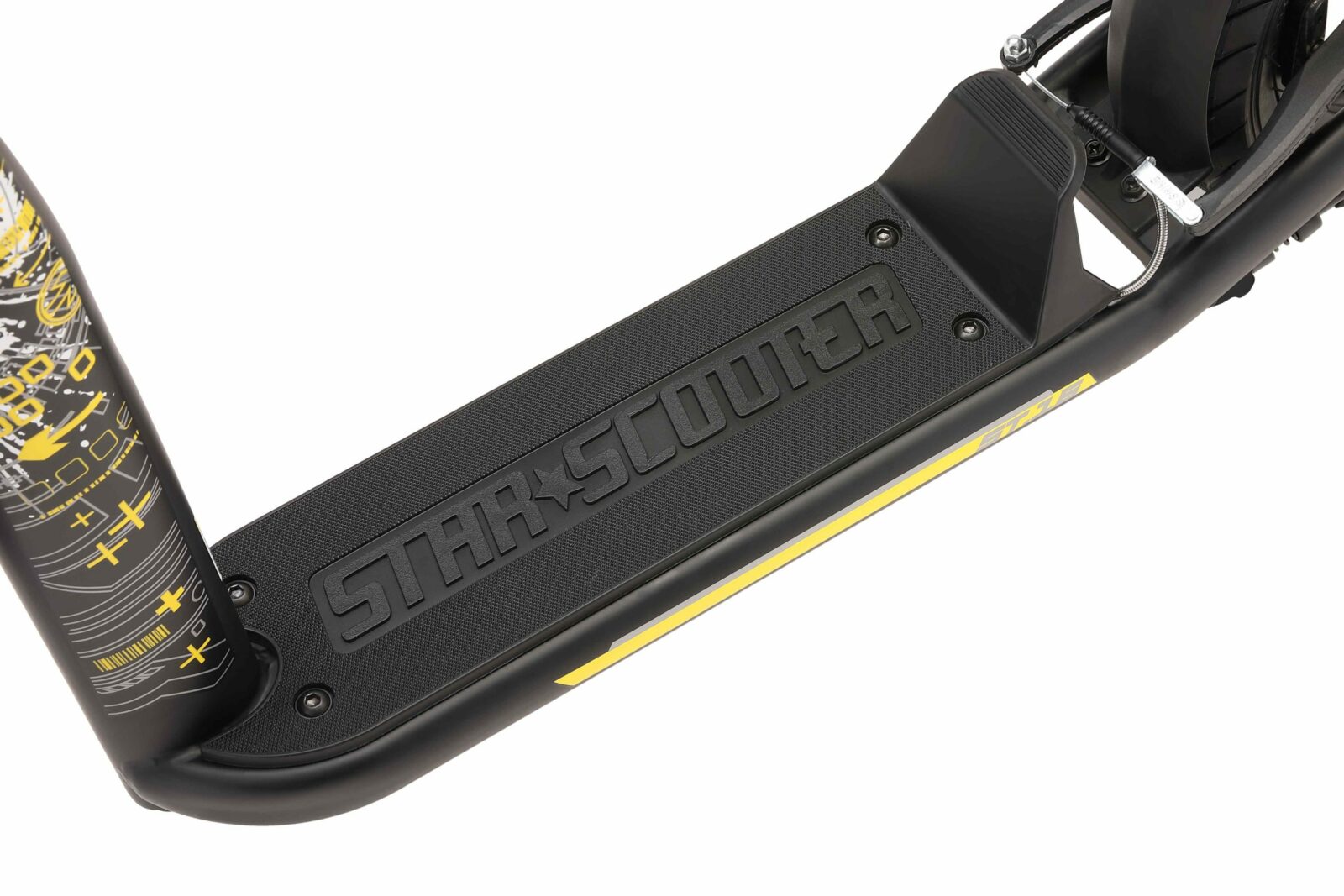 Bikestar autoped New Gen Sport 16 inch - 12 inch zwart - Afbeelding 9