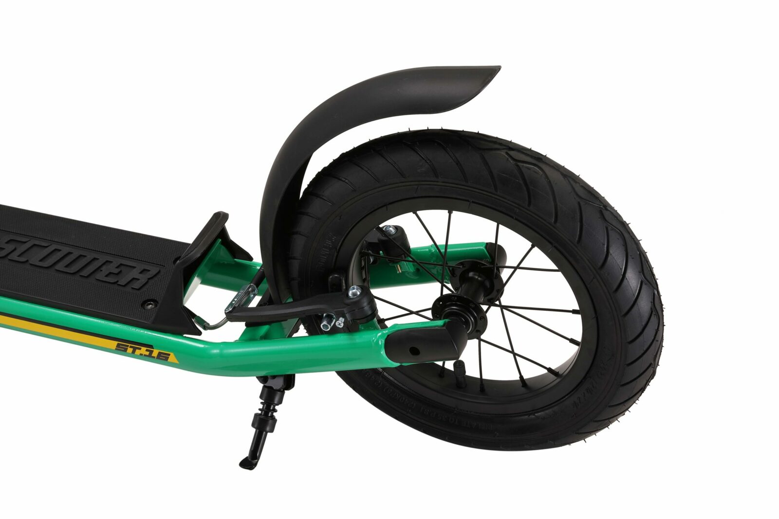 Bikestar autoped New Gen Sport 16 inch - 12 inch groen - Afbeelding 5