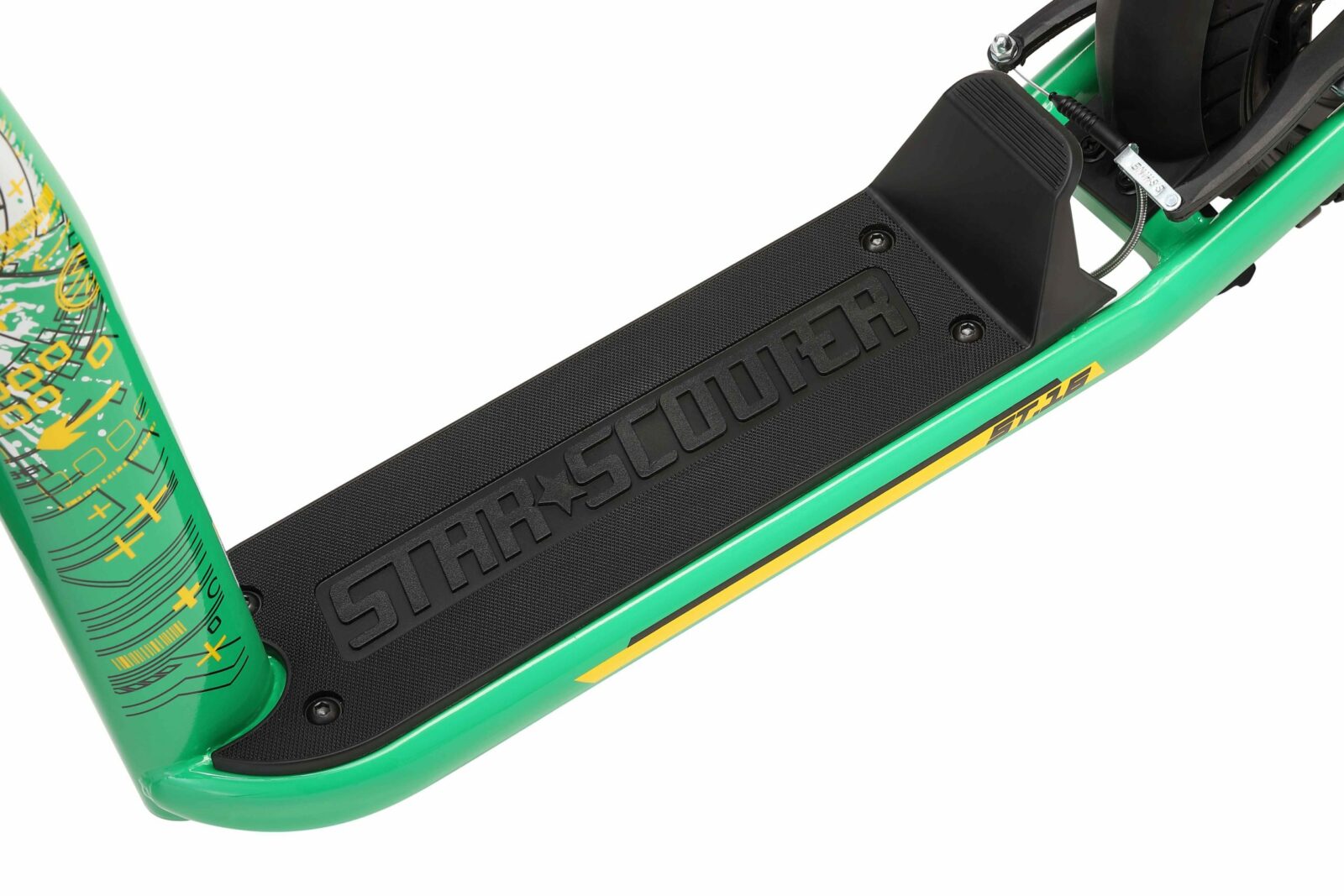 Bikestar autoped New Gen Sport 16 inch - 12 inch groen - Afbeelding 9