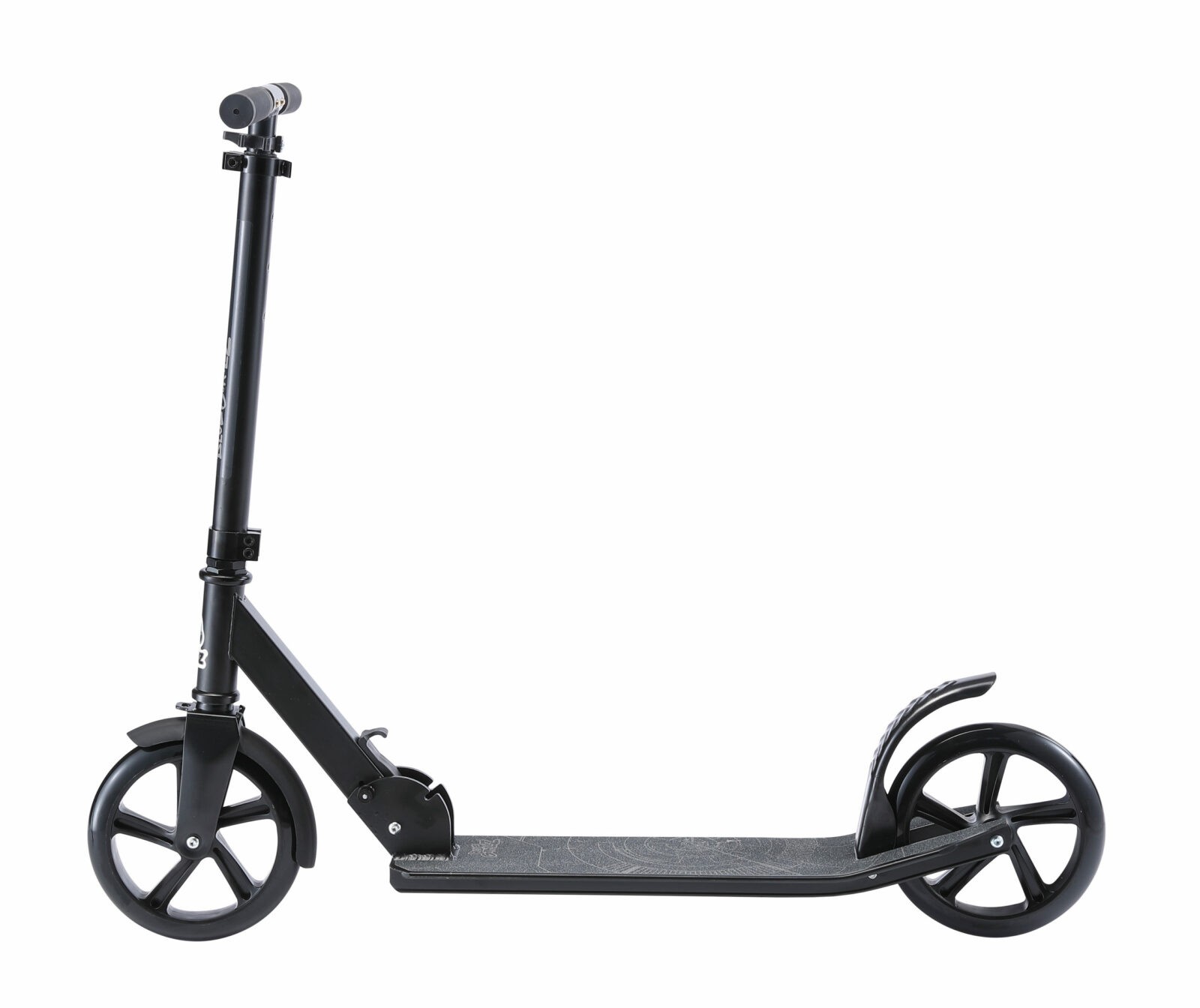 BLUE GORILLAZ Alu City , 205mm vouwstep Low Rider, zwart - Afbeelding 2