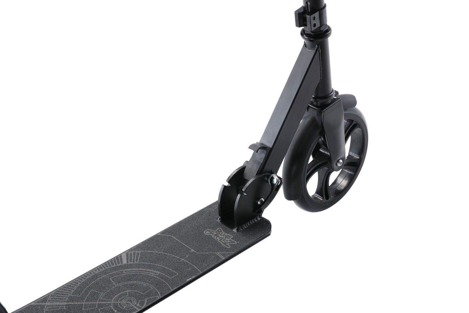 BLUE GORILLAZ Alu City , 205mm vouwstep Low Rider, zwart - Afbeelding 4