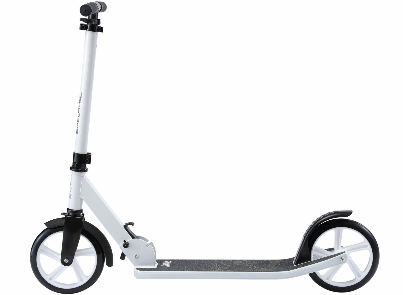 BLUE GORILLAZ Alu City , 205mm vouwstep Low Rider, wit - Afbeelding 2