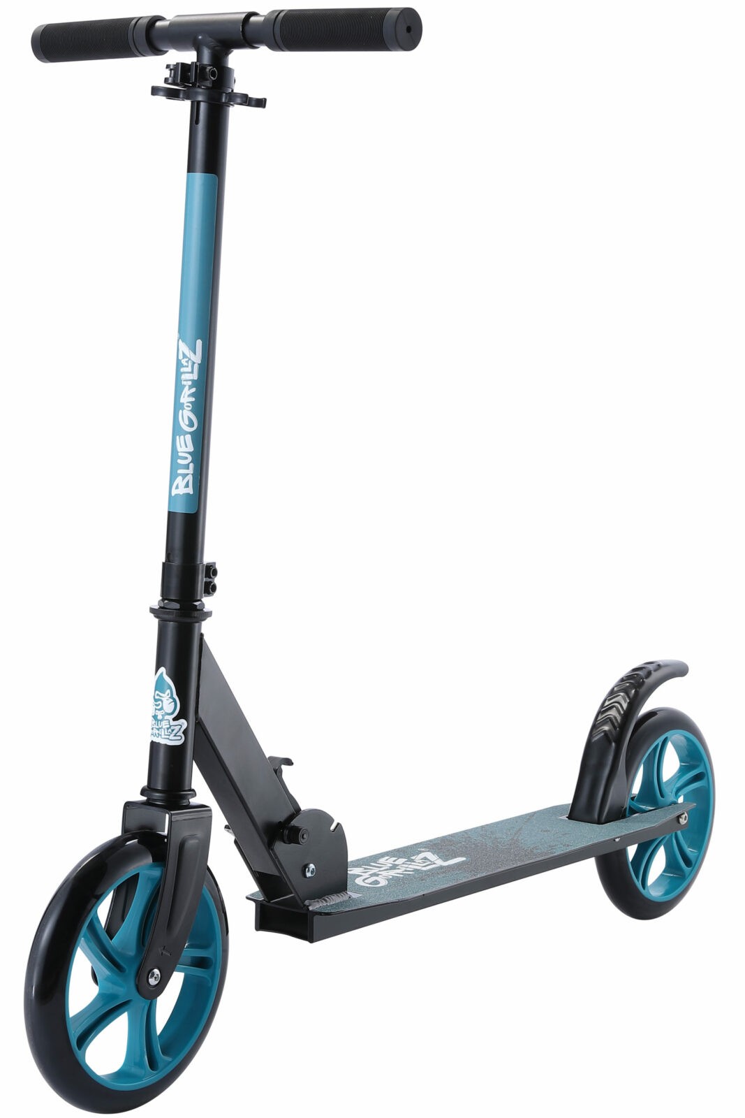 BLUE GORILLAZ Alu City , 205mm vouwstep Super Slim, zwart