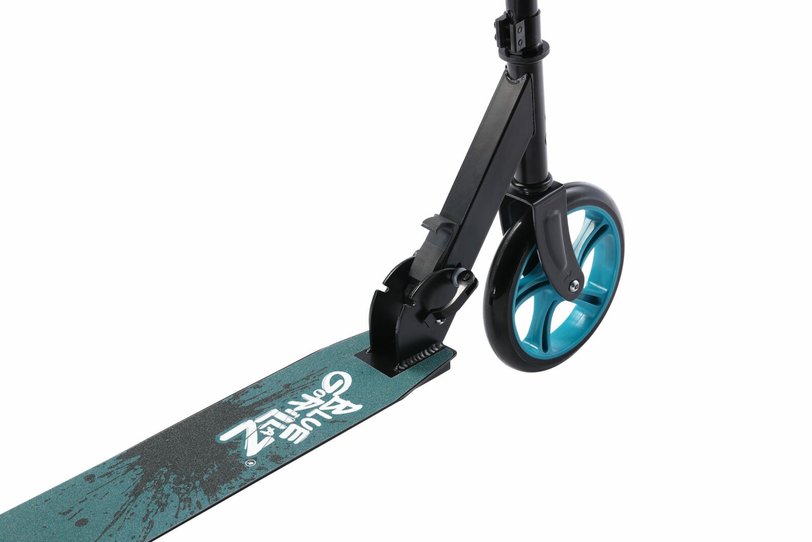 BLUE GORILLAZ Alu City , 205mm vouwstep Super Slim, zwart - Afbeelding 4