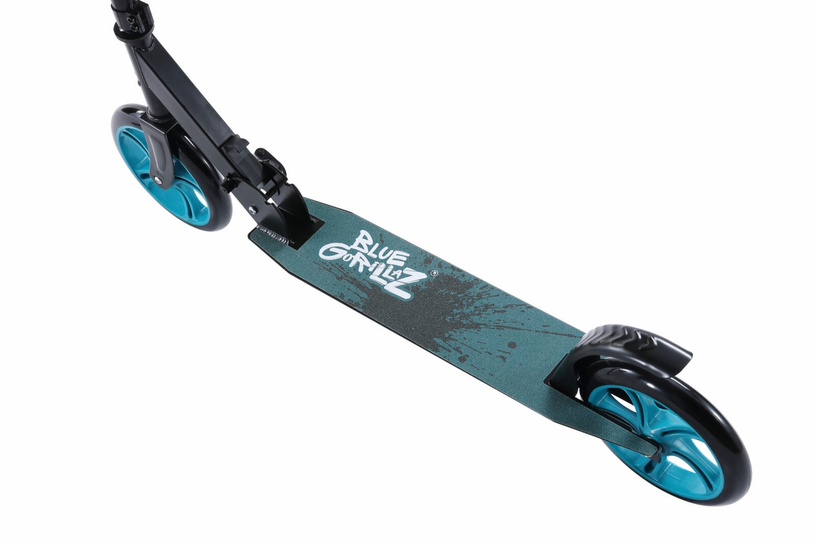 BLUE GORILLAZ Alu City , 205mm vouwstep Super Slim, zwart - Afbeelding 5
