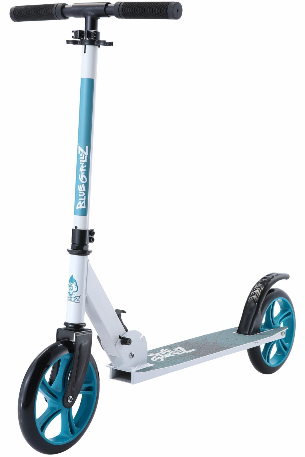 BLUE GORILLAZ Alu City , 205mm vouwstep Super Slim, wit