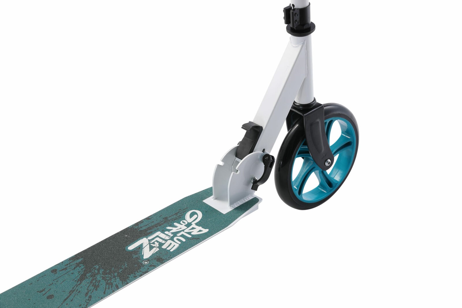 BLUE GORILLAZ Alu City , 205mm vouwstep Super Slim, wit - Afbeelding 4
