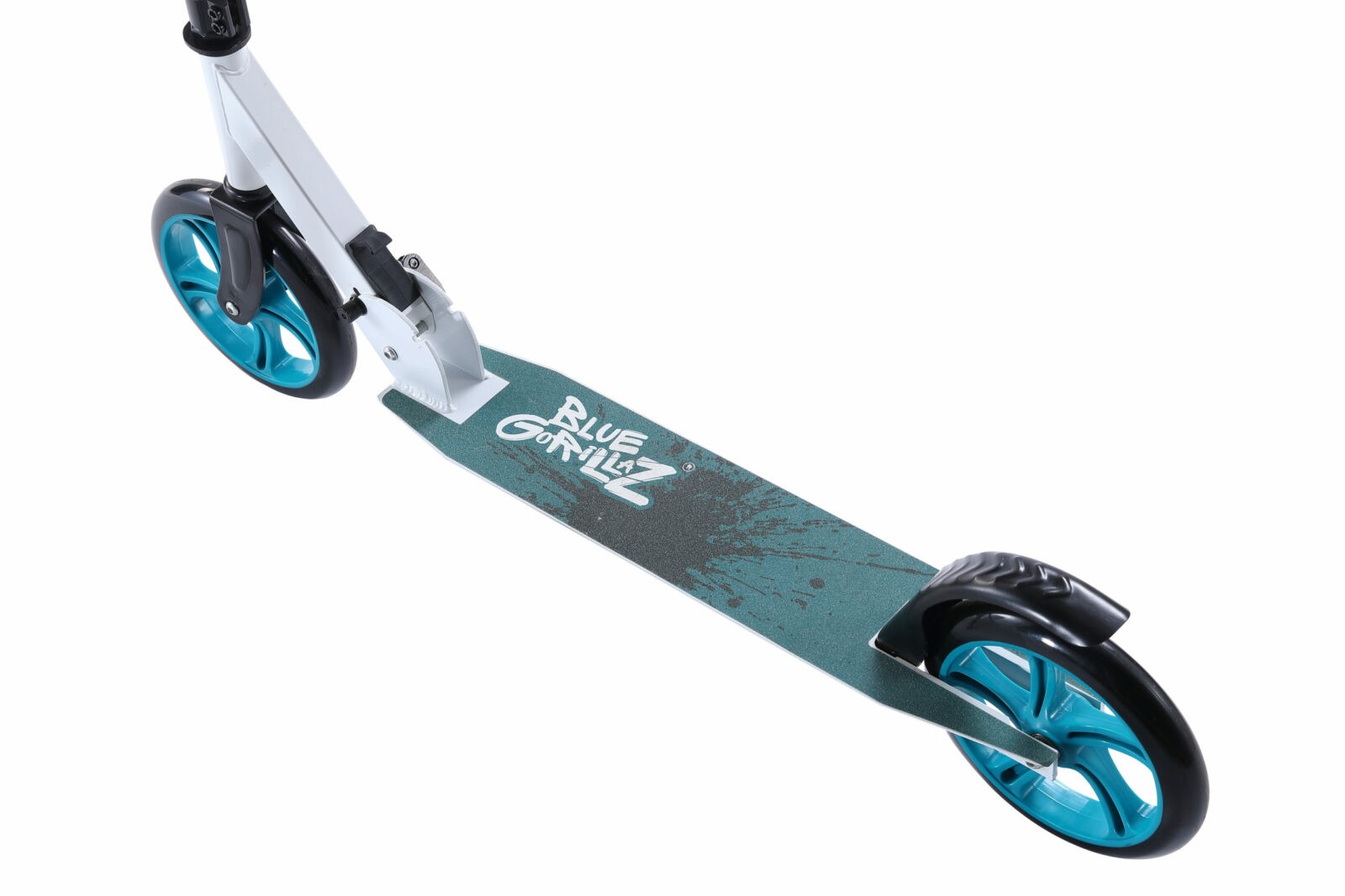 BLUE GORILLAZ Alu City , 205mm vouwstep Super Slim, wit - Afbeelding 5