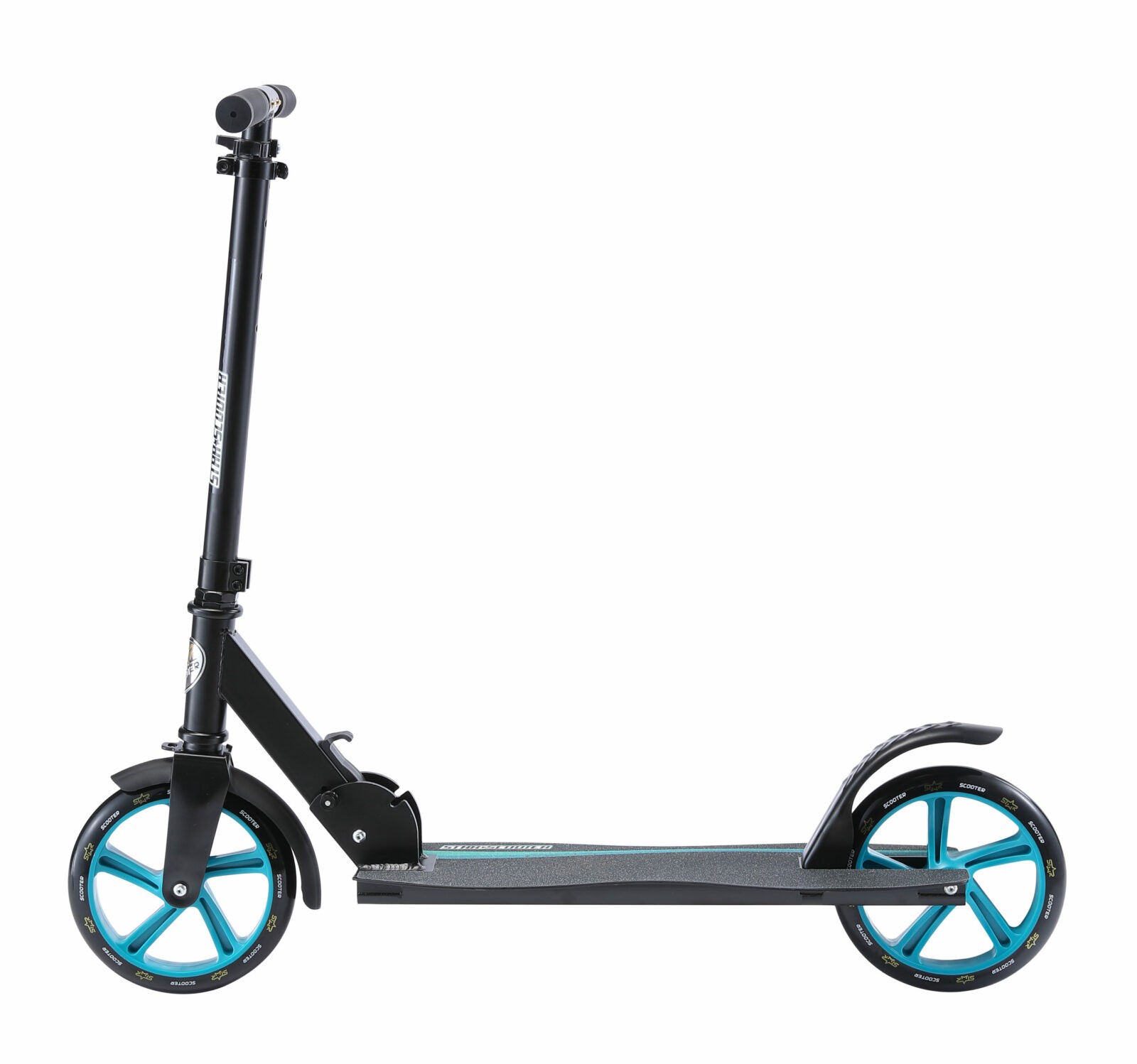 STAR SCOOTER Alu City vouwbaar 205mm Wave zwart - Afbeelding 2