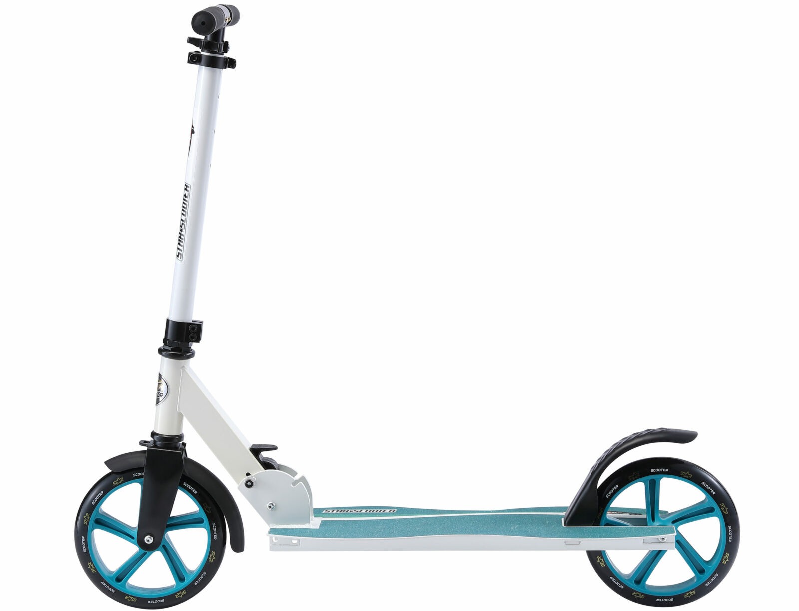 STAR SCOOTER Alu City vouwbaar 205mm Wave wit - Afbeelding 2