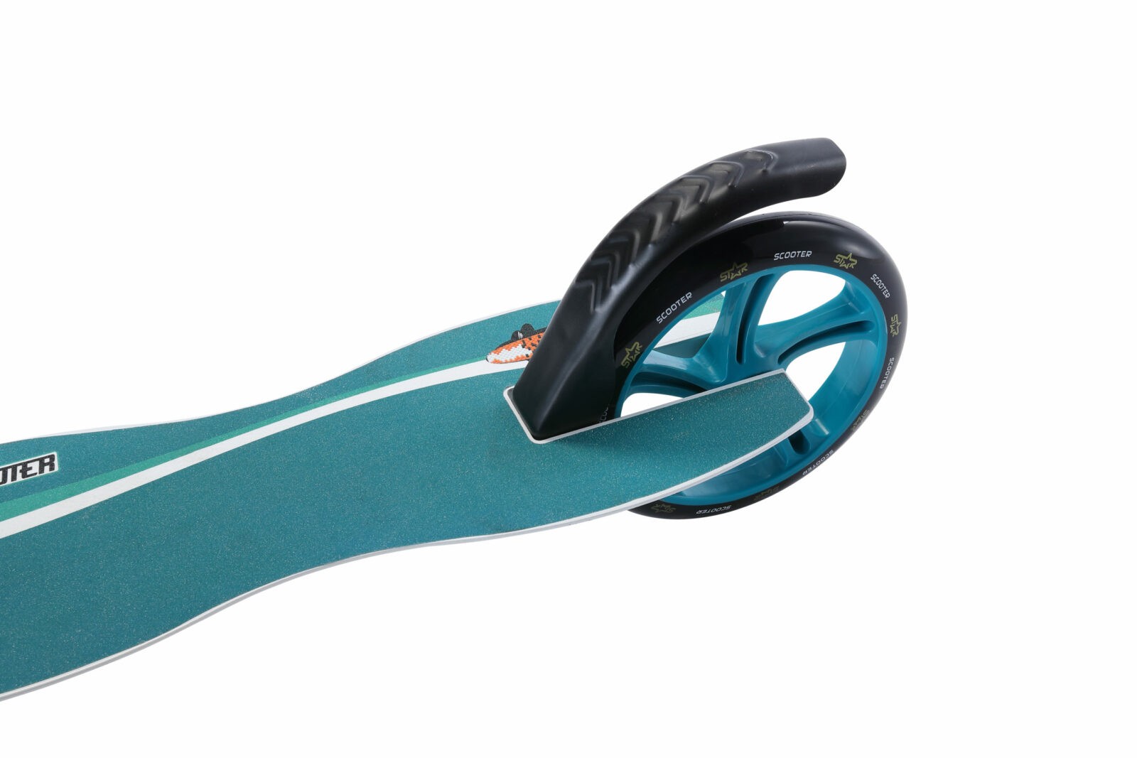 STAR SCOOTER Alu City vouwbaar 205mm Wave wit - Afbeelding 3