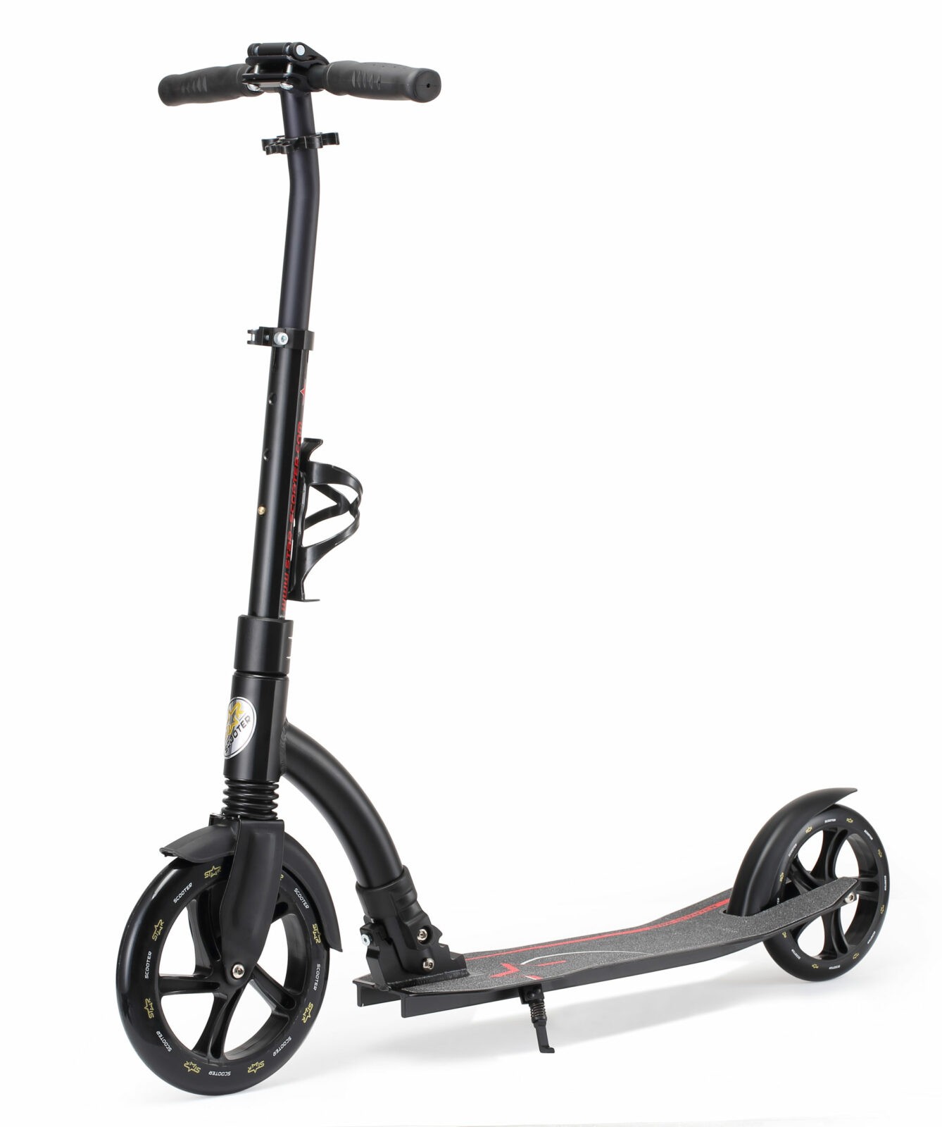 STAR SCOOTER Alu City vouwbaar 230mm geveerd zwart