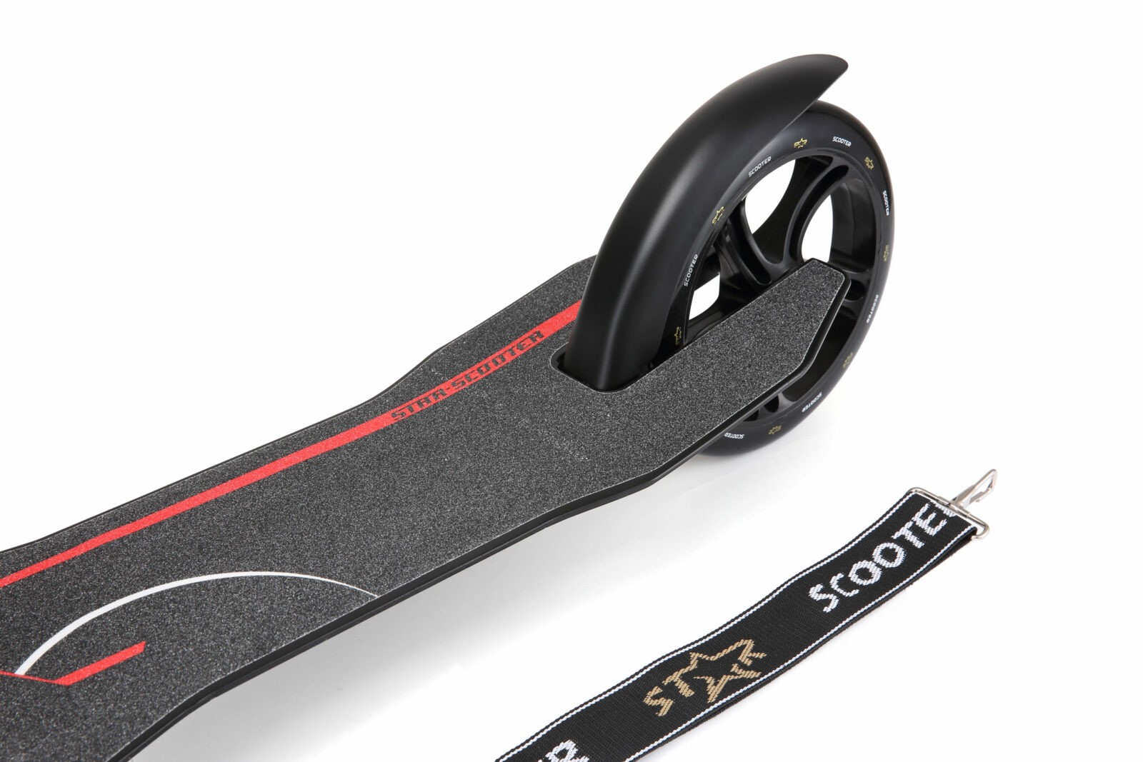 STAR SCOOTER Alu City vouwbaar 230mm geveerd zwart - Afbeelding 6