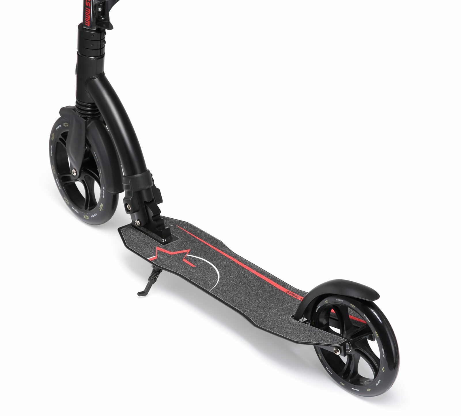 STAR SCOOTER Alu City vouwbaar 230mm geveerd zwart - Afbeelding 8
