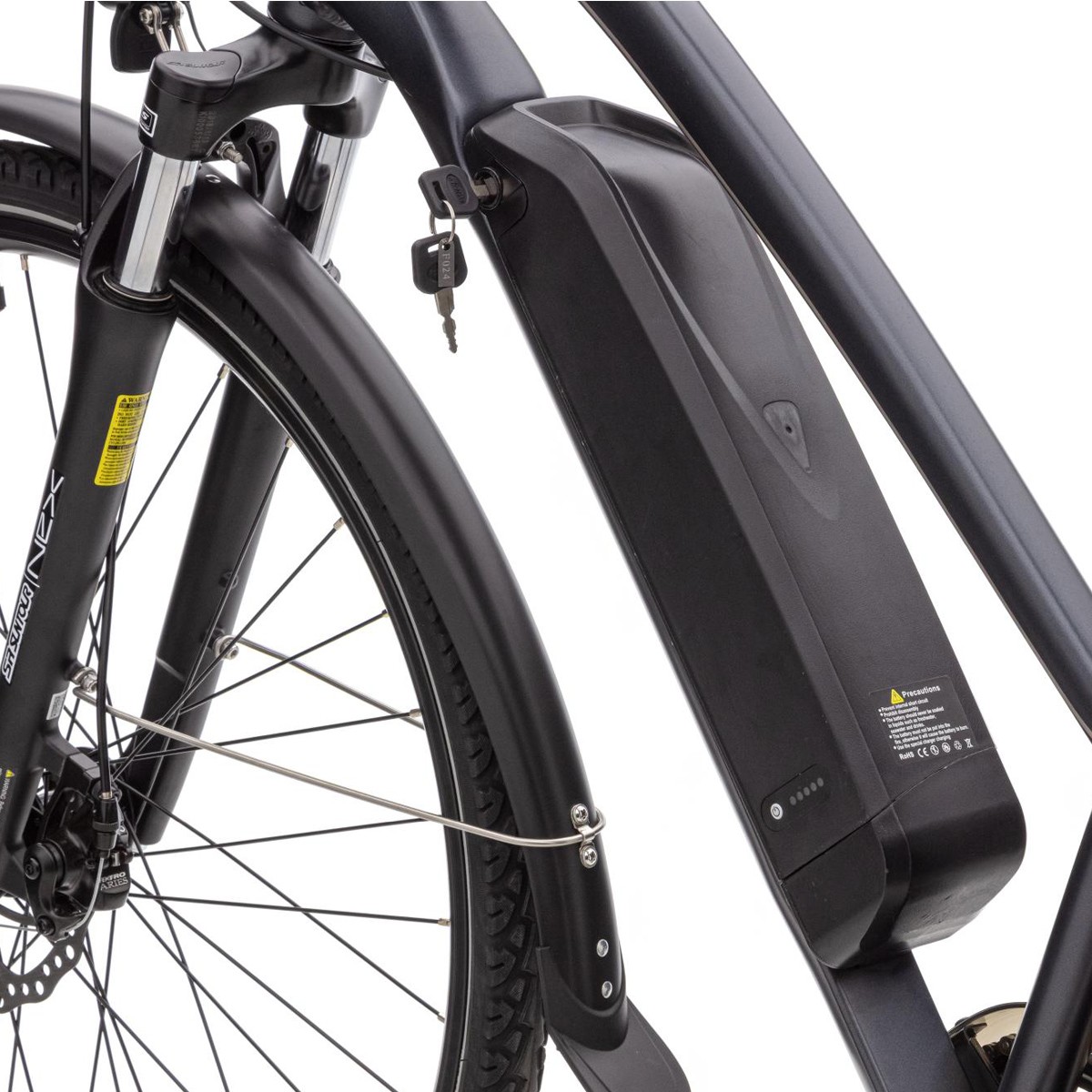 Elektrische damesfiets, Athena, trekking, 8 sp, grijs, 13 Ah - Afbeelding 9